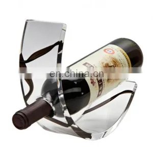 Hot Sale High Quality Custom Clear Acrlic Wine Shelf thumbnail-6