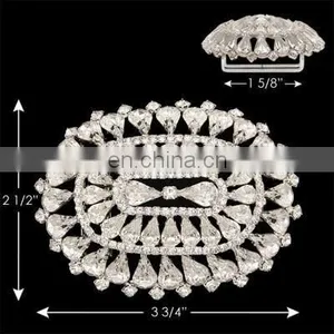 Fashion Shiny Alloy Rhinestone Buckle thumbnail-1