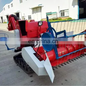 New Product Big Power Crawler-type Rice Combine Harvester,combined Rice Harvesting Machine thumbnail-5