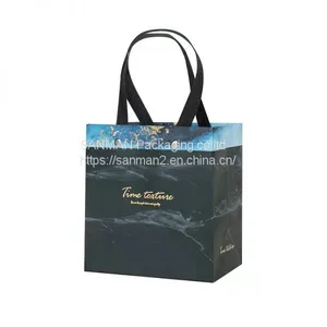 Eco Craft Paper Packaging Gift Bag With Rope thumbnail-1