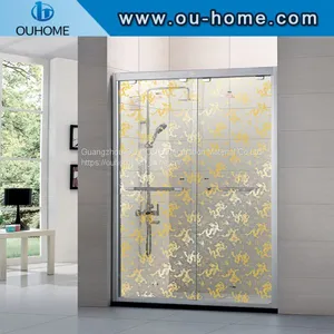 K005 Bathroom Waterproof Transparent Window Film thumbnail-1