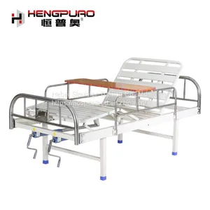 Hospital Furniture Metal 2 Cranks Medical Bed for Bedridden Patients thumbnail-3