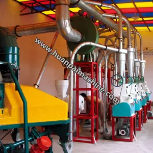 Factory Small Scale Maize Flour Processing Machine Corn Grinder Mill Milling Plant Price thumbnail-1