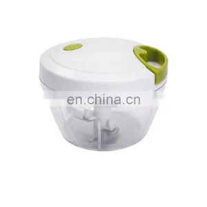 Food Chopper, Powerful & Convenient Hand Held Vegetable Chopper to Chop Fruits / Vegetables / Nuts / Herbs / Onions / Garlic thumbnail-1