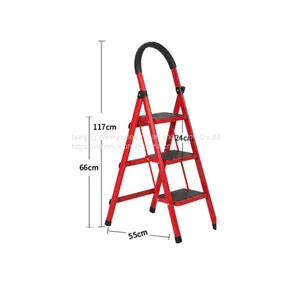 Home Supermarket Foldable Climbing Ladder for Housework thumbnail-2