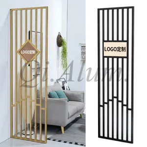 Stainless Steel Perforated Sheet Indoor Screen PVDF Coating Partition thumbnail-5