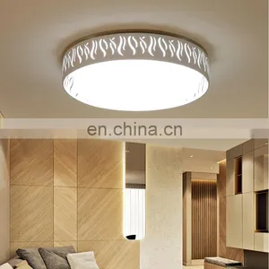 Modern LED Ceiling Light Round Bedroom Simple Living Restaurant Lighting thumbnail-1