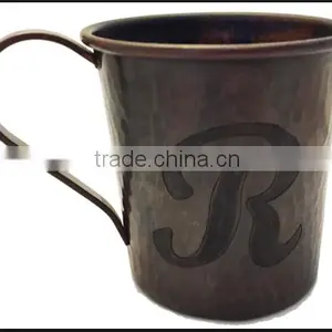 Copper Moscow Mule Mug With Engraved Custom Logo thumbnail-3