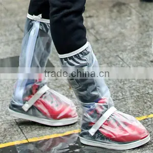 Covered Sole New Patent Women Transparent Shoe Covers thumbnail-1