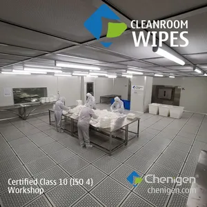 China-Made Class 100 ISO 5 Lint-Free Wipes Cleanroom Wipers thumbnail-4