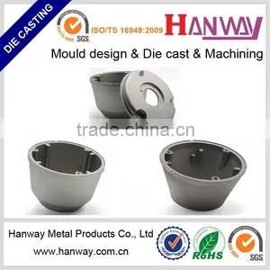 Cctv Camera Wall Mount Bracket Aluminum Die Casting, Die Casting Cctv Camera Housing Cover thumbnail-1