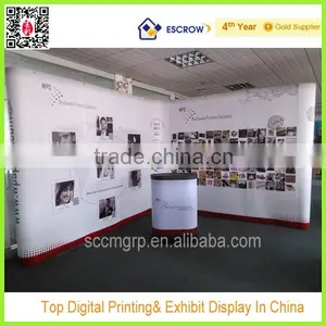 Aluminum Frame Backdrop Stand Magnetic Pop up Display thumbnail-1