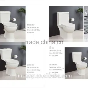 Wash Down Bathroom Two Piece Toilet thumbnail-3
