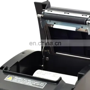 80mm Thermal Receipt POS Printer Kitchen Supermarket Sticker Machine High Speed thumbnail-4
