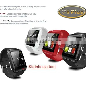 2015 Waterproof Watch Bluetooth Smart Watch Mobile for Samsung S4/Note3/S5 Android Smartphones for U8 Plus Watch thumbnail-2