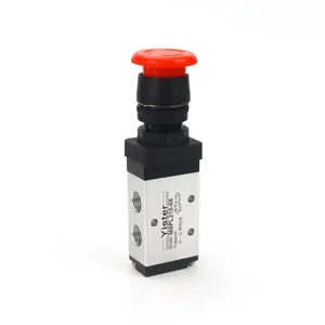 M5PL Series 5 Way Latching Type Manual Valve M5PL210-08 Mechanical Valve thumbnail-1