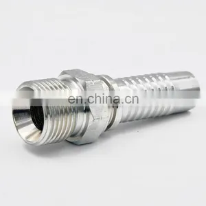 Factory Wholesale Hydraulic Hose Fittings High Quality Braided Hose Fittings thumbnail-1