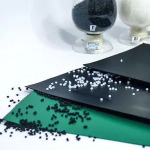 Factory Price HDPE Impermeable Film High Density Polyethylene 0.5mm 3.0mm Geomembrane for Pond Liner thumbnail-4