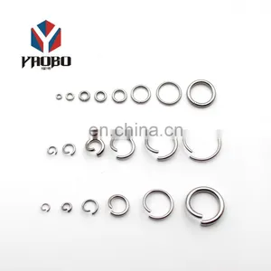 Fashion High Quality Metal 5mm Stainless Steel Jump Ring thumbnail-5