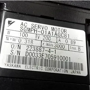 SGMPH-01A1AGC81 Yaskawa 0.318 Rated Torque Servo Electronic Moudel thumbnail-1
