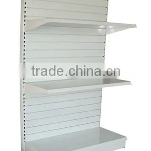 Supermarket Steel Shelves Multi Layers White Metal Display Stand Rack/Fruit Rack Display Shelf thumbnail-1