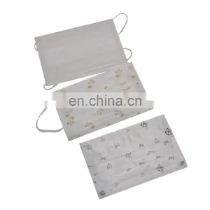 Wholesale Woven Disposable Masks 3-Ply Non Woven Face Mask Disposable Medical Face Masks thumbnail-1