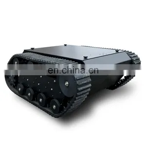 UGV Electric Car Military Vehicle Track Chassis Track Mini Undercarriage thumbnail-1