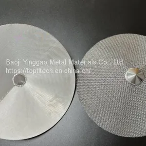 Sintered Conical Wire Mesh Filter Strainer thumbnail-4