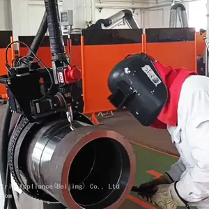DENOH Welding of Small Pipes in Marine Pipelines DW-XW-I Small Diameter Automatic External Welding Machine thumbnail-1