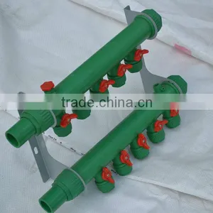 PP-R Manifold/Plastic Wall Water Distributor /More Efficient Than Brass Manifold thumbnail-1