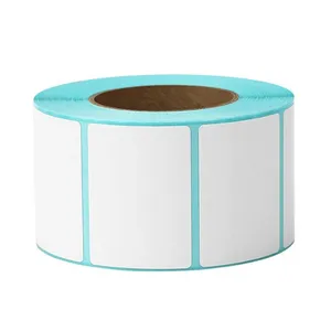 China Wholesale Custom Direct Heat Transfer Self Adhesive Shipping Label Sticker Paper thumbnail-1
