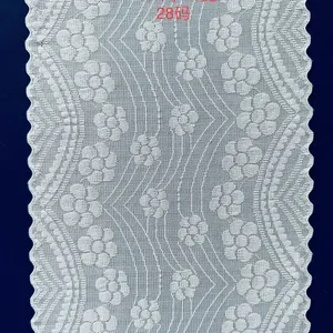 Factory Sale Lace Trim Ribbon Stretchy Lace With Floral Pattern for Bridal Wedding Decorations, Sewing DIY Making and DIY Crafts thumbnail-1