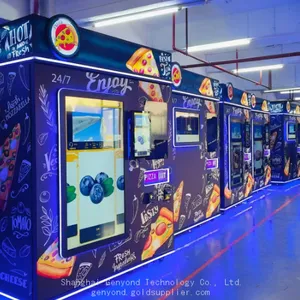 Commercial Smart Fully Automatic Robot Making Pizza Vending Machine thumbnail-2