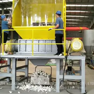 Pyrolysis Tire Steel Wire Shredding Machine Steel Wire Bundle Impurities Removal Shredder Machine thumbnail-4