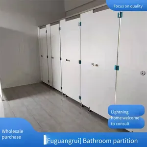 Jiangmen Toilet Partition Manufacturer: Provide Design Drawings and Shorten the Installation Cycle of Toilet Partitions thumbnail-1