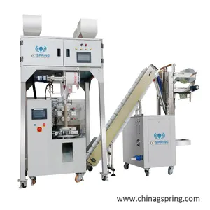 Fully Automatic Pyramid Triangle Tea Bag Packaging Machine for Herbal Tea Granule thumbnail-3
