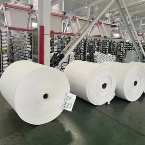 Polypropylene PP Woven Fabric Rolls Materials for FIBC Big Bag / PP Woven Bag thumbnail-3
