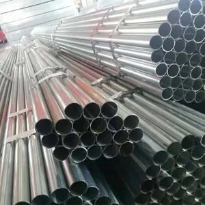 Chinese Factory Gi Pre Galvanized Steel Pipe Welded Carbon Steel Pipe Galvanised Round Steel Tube For Construction thumbnail-5