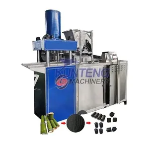 Integrated Coffee Shell Carbon Powder Forming Machine Barbecue Charcoal Making Machine EPC thumbnail-1