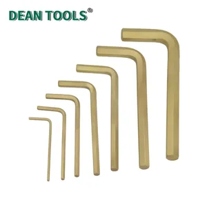 Non-Sparking Hex Key Wrench Set, Allen Key Wrench, Hex Allen Key Set,Aluminium Bronze thumbnail-1