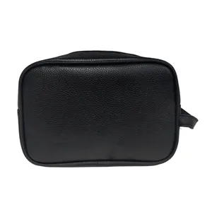 Multi‑Pocket Makeup Shaving Dopp Kit With Carry Handle thumbnail-3
