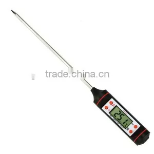 Creative Combination Instant Read Meat Thermometer and BBQ Grill Brush Kitchen Thermometer for Sale thumbnail-5