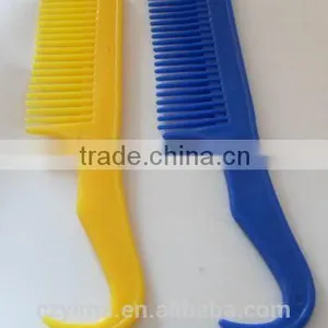 Plastic Horse Mane & Tail Comb With Hook thumbnail-1