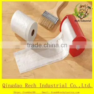 Building Pe-taped Masking Film Dust Drop Cloth Cover thumbnail-6