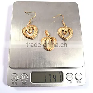 Most Selling Products Italian 316L Stainless Steel Jewelry Gold Plated Sets thumbnail-6