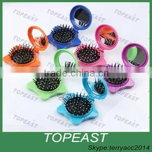 Professional Hair Brush With Mirror thumbnail-1