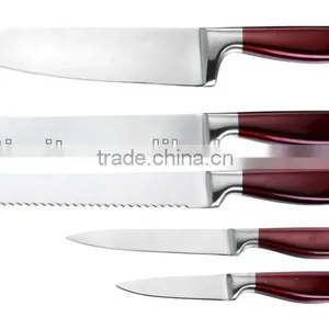 430 HANDLE STAINLESS STEEL 6PCS KITCHEN KNIFE SET thumbnail-2