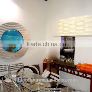 Round Glass Aquarium Wall Mounted Aquarium Fish Tank thumbnail-5
