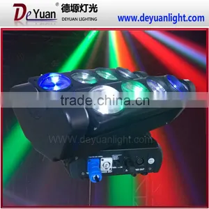 Latest Design 12W 4in1 Rgbw Dmx Led Beam Moving Head Spider Stage Light thumbnail-4