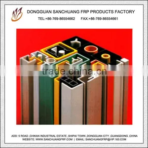 Anti-aging Door and Window Construction FRP Structure Porfiles thumbnail-1